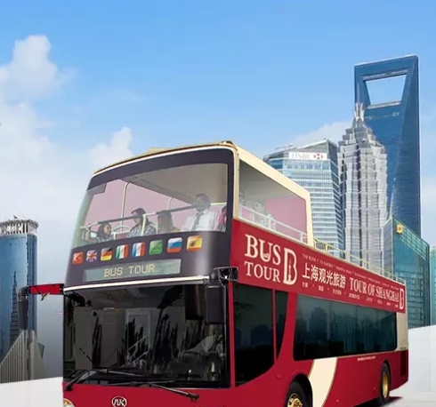 상하이에서 인공지능에 기반을 둔 얼굴인식 서비스와 번역 서비스를 탑재한 2층 시티투어 버스가 내년에 공식 운행된다.  사진=www.klook.com