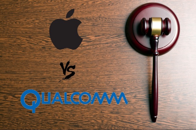 중국에 이어 독일 법원 또한 미국 애플이 퀄컴의 하드웨어 특허를 위반했다는 판단을 내렸다. 자료=글로벌이코노믹