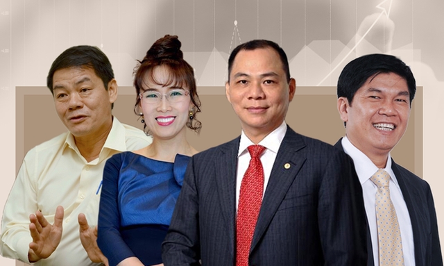 포브스는 세계의 억만장자 리스트에 베트남 부호 4명의 이름을 올렸다.
