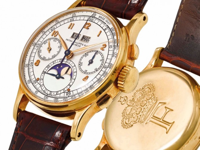 지난해 크리스티의 경매에서 가장 비싼 가격에 낙찰된 파텍필립 손목시계. 사진=비즈니스인사이더