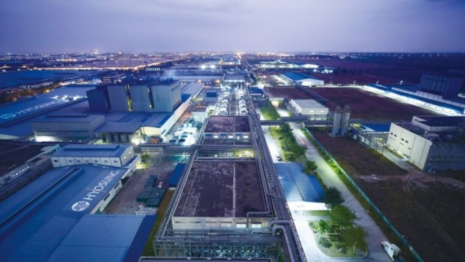 효성은 베트남을 화학산업의 전초기지로 만들기 위해 1조4000억원을 투자할 계획이다.