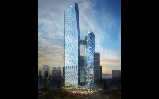 쌍용건설은 지난해 9월 339m 초고층 빌딩인 말레이시아 옥슬리 타워를 수주하는 등 해외거설 확장에 박차를 가하고 있다. 사진=쌍용건설