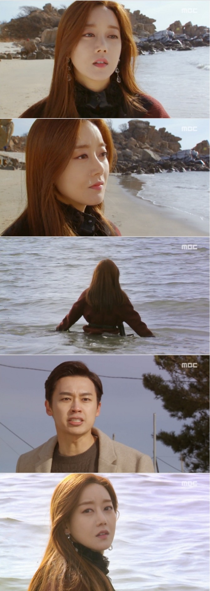 지난 11일 종영한 MBC 저녁 일일드라마 '비밀과 거짓말' 마지막회에서는 신화경(오승아)이 윤재빈(이중문) 앞에서 자수가 아닌 자살을 선택하는 결말이 그려졌다.사진=MBC 방송 캡처