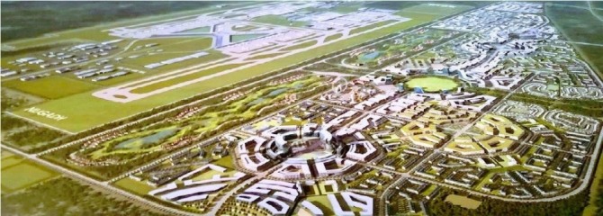 한국의 랜드마크 월드와이드(LMW)가 예비 타당성 조사한 네팔의 니가드 국제공항 건설에 카타르가 낙찰될 가능성이 높은 것으로 알려졌다. 네팔 정부는 대규모 프로젝트인 만큼 글로벌 공개입찰대신에 해당업체와의 직접적인 접촉을 통해 결정하기로 했다. 사진은 건설될 니가드 공항 조감도.