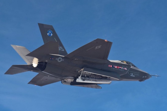 미국 방산업체 록히드마틴의 F-35A 사진=미공군