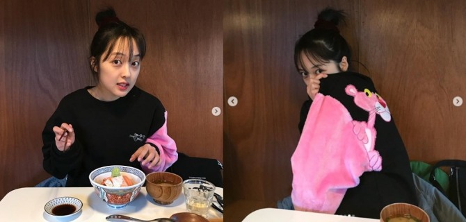 JTBC 금토드라마 '스카이캐슬'에서 혜나 역으로 인상깊은 연기를 펼치고 있는 김보라가 지난 18일 청순 미모가 돋보이는 일상 사진으로 근황을 전했다. 사진=김보라 인스타그램 캡처