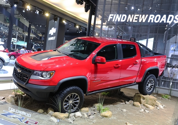 한국지엠이 올해 출시할 예정인 '쉐보레 콜로라도'/한국지엠=제공