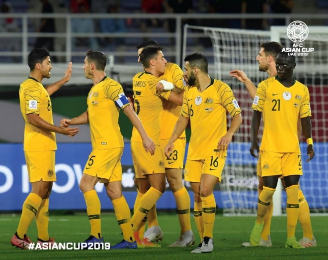 호주와 우즈베키스탄이 아시안컵 16강에서 맞붙는다. 사진=AFC 아시안컵 페이스북 캡처