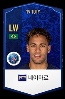 올해의 12번째 선수로 네이마르가 선정됐다.