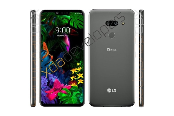 LG전자의 차기주력폰 LG G8의 모습이 유출돼 소개됐다.(사진=XDA디벨로퍼스)