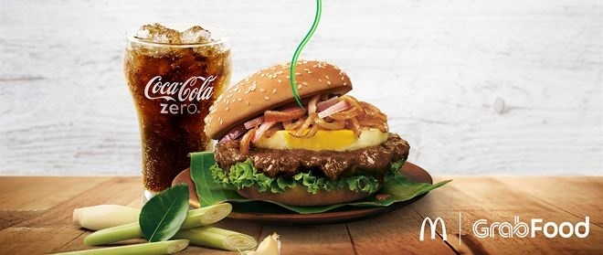 그랩베트남(Grab Vietnam)이 미국계 패스트푸드 대기업 맥도날드(McDonald's)와 지난주 전략적 제휴 계약을 체결했다. 자료=그랩