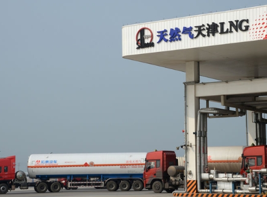 중국은 지난 1월 LNG 수입을 늘렸지만 수요가 공급을 따라가지 못해 재고가 크게 증가한 것으로 나타났다. 사진=로이터/뉴스1