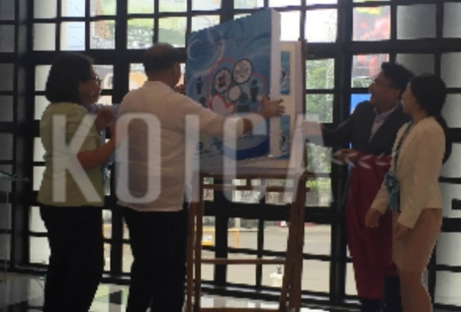 2015년 한국국제협력단(KOICA)가 2015년 개최한 필리핀 일로일로 주(州) 모자보건사업 통계집 발간 행사의 모습. 사진=KOICA정보포털