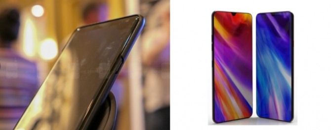 삼성전자가 지난해 말 하와이에서 처음 공개한 삼성전자 5G폰(왼쪽)은 오는 20일 미국에 이어 MWC2019에서도 공개된다. 오른쪽은 LG전자의 LG G8 5G스마트폰 컨셉이미지(사진=폰아레나)