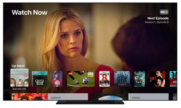 애플이 오는 4월 새 비디오 스트리밍 서비스를 출시한다. 사진은 애플의 TV앱 서비스 (사진=애플)