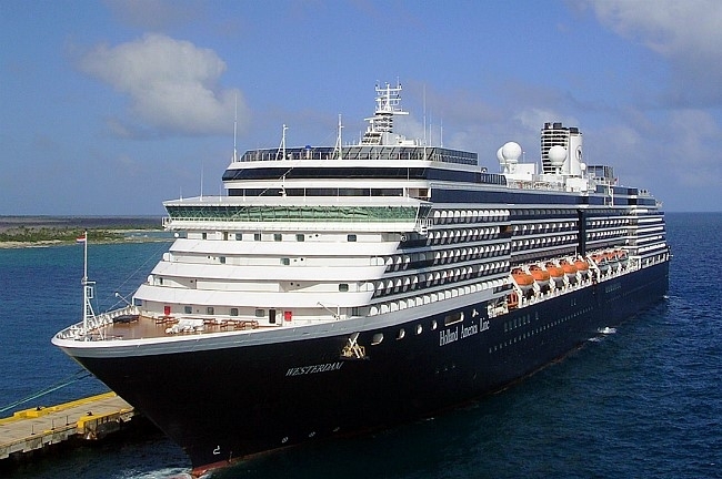 인천항만공사가 오버나잇 크루즈를 유치한 바 있는 홀랜드 아메리카 라인(Holland America Line)의 웨스테르담(Westerdam)호. 사진=인천항만공사 