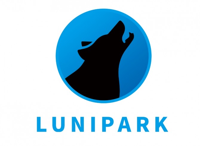 루니미디어의 PC게임 유통 솔루션 '루니파크' 로고.