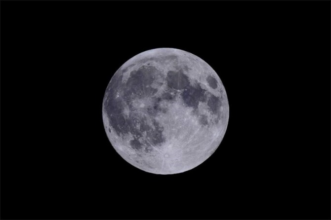2019년 가장 큰 보름달인 슈퍼문은 20일(수) 0시 54분에 볼 수 있다. 사진=한국천문원구원 페이스북 캡처