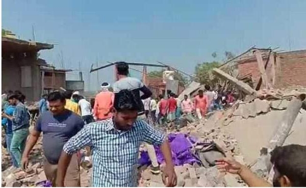 인도 불법 폭죽 공장 폭발사고로 최소 11명이 사망했다. 사진=NDTV 홈페이지 캡처