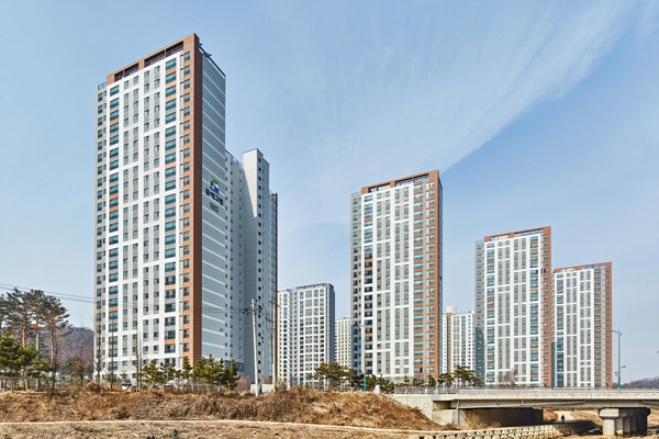 한화건설이 지은 공공지원 민간임대주택 '인천 서창 꿈에그린' 