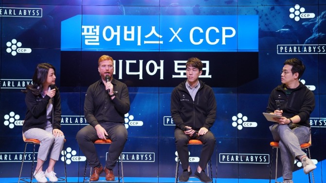 7일 펄어비스는 '펄어비스 X CCP 미디어 토크'에서 CCP게임즈의 '이브 온라인' 한국어 지원 계획을 밝혔다.