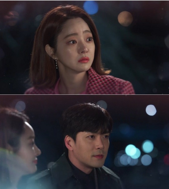 19일 오후 방송되는 KBS1TV 일일드라마 '비켜라 운명아' 96회에서는 승주(서효림)가 남진(박윤재)이 현강 후계자를 포기한다고 하자 깜짝 놀라는 반전이 그려진다. 사진=KBS '비켜라 운명아' 96회 티저 예고 영상 캡처