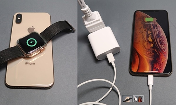 오늘 9월 나올 애플 차기 주력폰 아이폰11에는 삼성 갤럭시S10처럼 무선배터리공유기능이 들어갈 전망이다. 또한 USB-C 충전기 어댑터와 연결되는 커넥터케이블이 제공될 것으로 예상된다.(사진=맥오타카라)