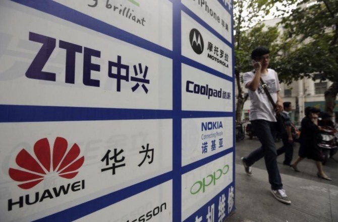 중국 정부가 화웨이와 ZTE 5G 네트워크 장비를 배제한 일본의 판단에 대해 중일관계에 악영향을 미칠 가능성이 있다고 경고했다. 사진=로이터/뉴스1