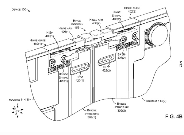 MS가 WIPO에 특허출원한 폴더블폰(사진=WIPO)