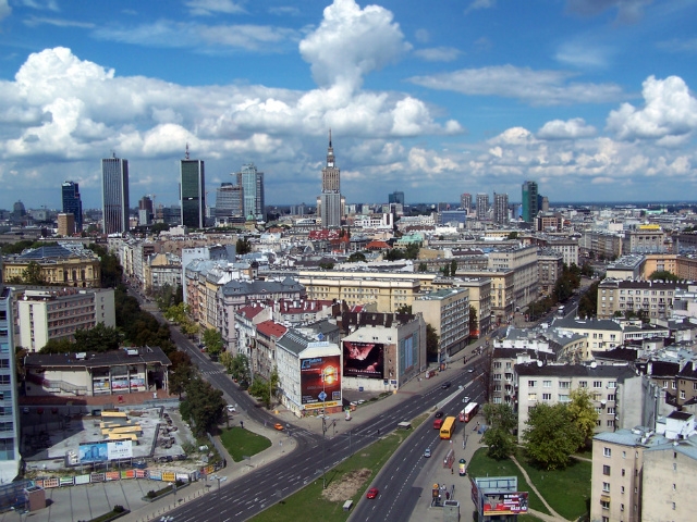 중·동부 유럽이 최근 글로벌 투자자들의 새로운 투자처로 각광받고 있다. 사진은 이 지역 최고 투자처로 떠오른 폴란드 바스샤바 전경. 