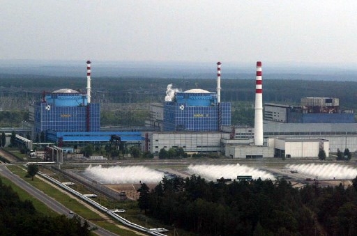 우크라이나 흐멜니츠키 원자력 발전소 전경. 사진=AFP 
