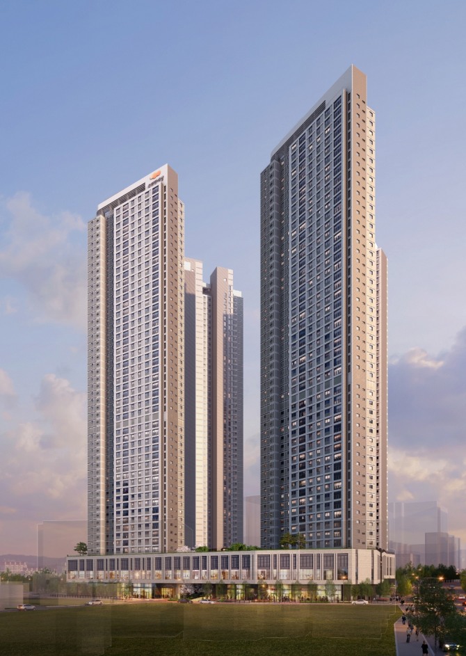 e편한세상 일산 어반스카이 투시도(석경) 사진=대림산업 