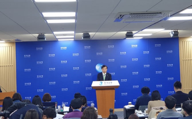 이주열 한국은행 총재가 리디노미네이션 가능성을 일축했다. 사진=백상일기자