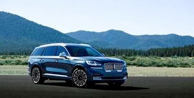 링컨이 내달 말 한국에 들려오는 준대형 SUV 노틸러스. 사진=포드코리아