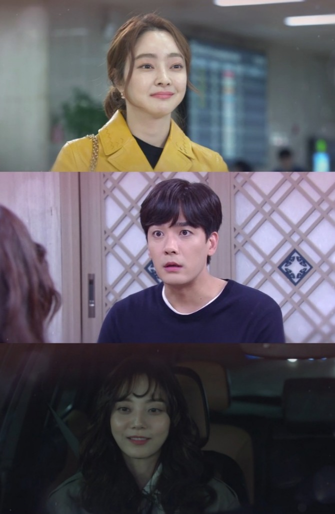 24일 오후 방송되는 KBS1TV 일일드라마 '비켜라 운명아' 122회에서는 한승주(서효림)가 유학을 마치고 귀국해 인턴 김하나(이세나)가 결혼하자고 쫓아다니는 남진(박윤재)과 재회 기대감을 높인다. 사진=KBS1TV '비켜라 운명아' 122회 예고 영상 캡처