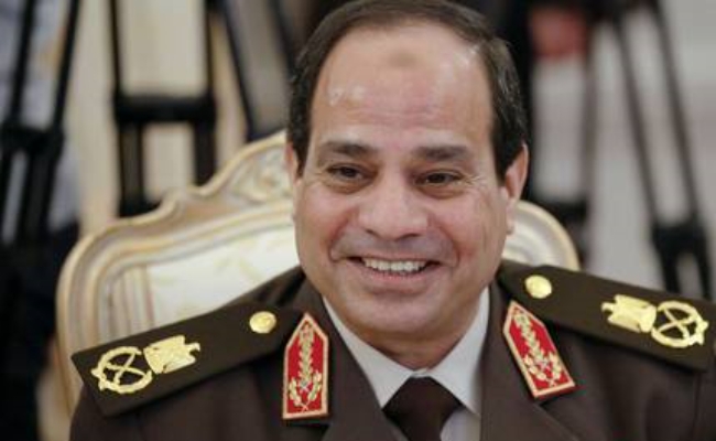 이집트 압델 파타 엘시시 대통령.