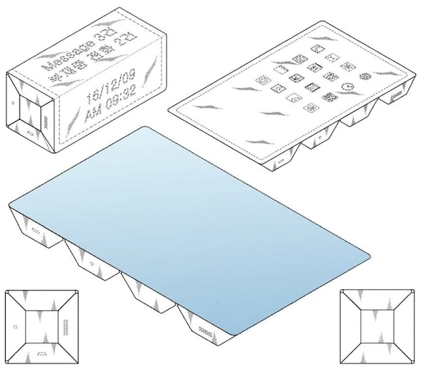 삼성전자가 특허출원한 삼단 접이식 디스플레이