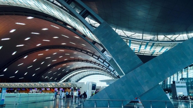 세계 최고 공항의 영예를 안은 카타르 도하 하마드 국제공항.