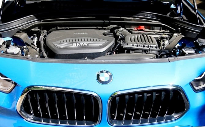 X2 M은 M 브랜드 엔진 튜닝 기술의 정교함을  보여준다. X2 M의 2000㏄ 디젤엔진은 최고 출력 190마력, 최대 토크 40.1㎞·m의 강력한 성능을 구현했다. 사진=정수남 기자