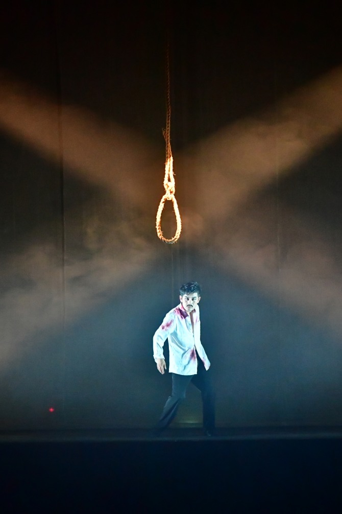 이미숙 안무, 윤우영 연출의 '불멸의 영웅, 안중근'.