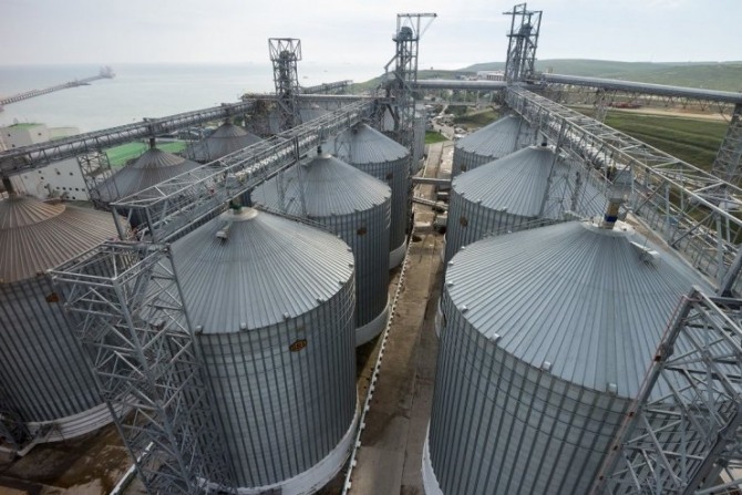 포스코인터내셔널의 우크라이나 니콜라예프항 곡물수출터미널 전경.사진=세프라