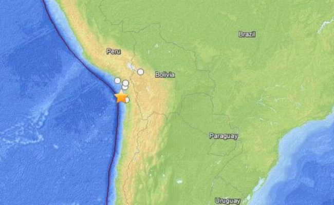 사진은 지난 2014년 칠레 지진 발생 지역/ 사진=미국지질조사국(USGS) 홈페이지 캡처