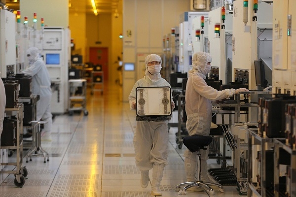 중국내 반도체칩 제조공장
