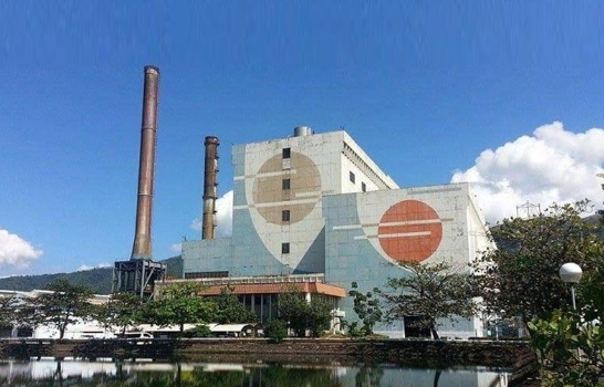 필리핀 말라야 화력발전소.