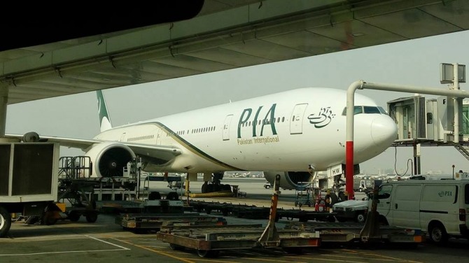 파키스탄국제항공(PIA) 소속 보잉777 여객기. 사진=로이터/뉴스1