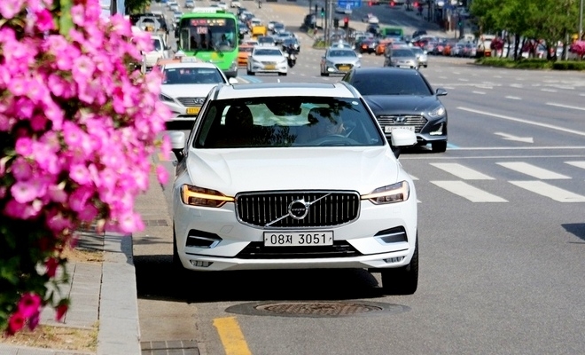 XC60 T6은 도심 SUV이면서 오프로드에서도 탁월한 주행 성능을 보여줬다. 사진=정수남 기자