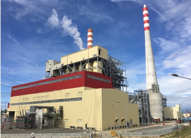 대림산업이 지난해 2월 첫 상업운전에 들어간 필리핀 파그빌라오 지역의 발전소 모습. 이 발전소는 기존의 석탄화력발전소에 420메가와트(㎿) 규모의 발전소를 증설한 것이다. 사진=대림산업