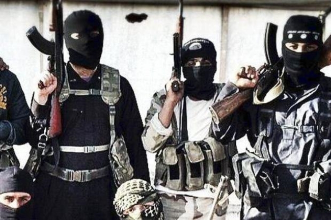 나이지리아 연쇄 자살폭탄 테러로 악명높은 이슬람 무장조직 보코하람 조직원들의 모습.