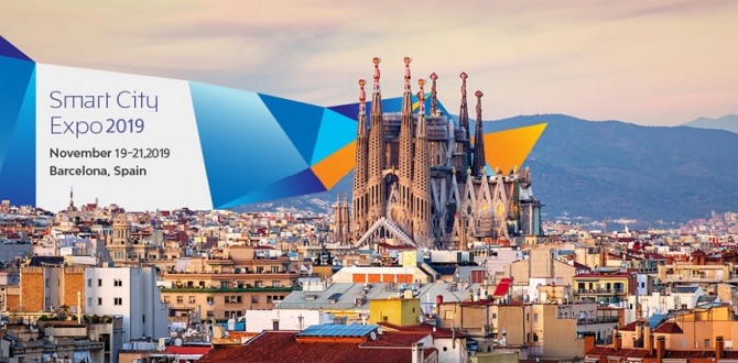 오는 11월 16~23일 스페인 바르셀로나와 포르투갈 리스본에서 열리는 '2019 스마트시티 엑스포 세계회의'의 행사포스터. 사진=한국표준협회