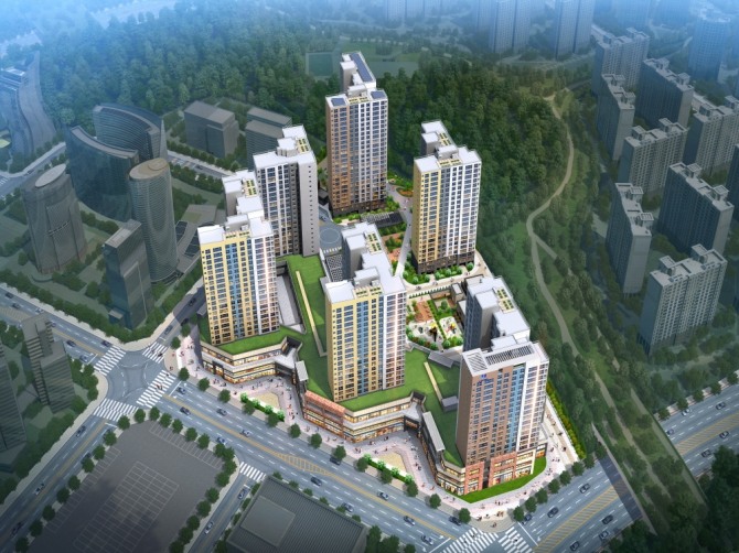 운서역 반도유보라 조감도. 사진=반도건설